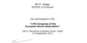 Fabian Urban - Congress of the European Burns Association 2017