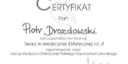 Certyficate - Piotr Drozdowski