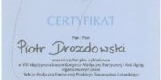 Certyficate - Piotr Drozdowski